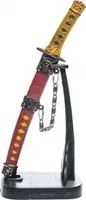 Brieföffner Samurai Schwert Ninja Katana Ständer Geschenk mit  Ständer - in Box ca 16,5x5,5cm