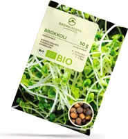 Brokkoli Sprossen Samen 50g - Microgreens Saatgut ideal für die Anzucht von knackigen Keimsprossen im Keimglas