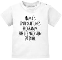 MoonWorks® Baby Langarmshirt Aufschrift Altersvorsorge Lustiges Geschenk Babyshirt Jungen Mädchen Shirt 