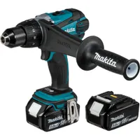 Makita DDF458RTJ - Vŕtačka - akumulátorová - 2 rýchlosti - vŕtacie skľučovadlo 13 mm - 91 N-m