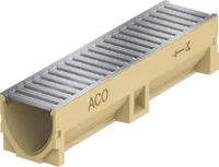 ACO Self® Euroline Entwässerungsrinne inkl. verzinktem Stegrost 0.5 m
