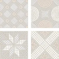 AMBIENT WHITE 16.5 x 16.5 Feinsteinzeug Wand- und Bodenfliese