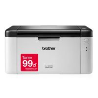 Brother HL1223WE A4-Drucker, USB/WLAN, Drucken, Weiß – 3 Jahre Garantie nach Registrierung