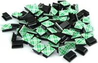 25x držák kabelů do auta samolepicí klip na kabely sada organizérů kabelů klipy na kabely vedení kabelů (9,5x12,5mm)