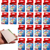 20 Pakete Wund-Pflaster 20er Rund Hautfarben Rundpflaster + Notizblock