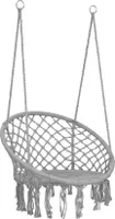 Čapie hniezdo hojdačka 80cm Boho sivá