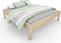 TUGA-Holztech Massivholzbett Einzelbett "Nannerl" 80 200 48 ohne Kopfteil