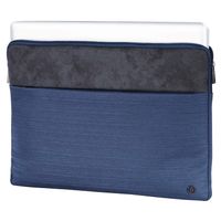 Hama 185662 Notebook-Sleeve Tayrona Notebooktasche 15,6' gepolstert dunkelblau