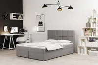 Boxspringbett Schlafzimmerbett FRASCO 140x200cm in div. Farbvarianten