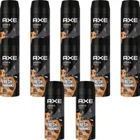 AXE Bodyspray Leather & Cookies Deo ohne Aluminium 12x 150ml Deospray Deodorant for Men Herren Männer