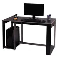 Schreibtisch MCW-J26, Computertisch Bürotisch, 120x60x76cm  schwarz-grau