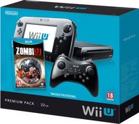 Nintendo Zombie U: Premium Pack, Wii U, Wii U, IBM PowerPC, AMD Radeon, SD, SDHC, 32 GB, 32 GB