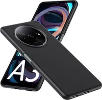 Für Xiaomi Redmi A3 Silikon Schutz Schwarz Hülle Cover Case TPU dünn