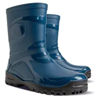 DEMAR Gummistiefel Regensteifel Gartenstiefel Arbeitsschuhe Freizeitstiefel Dunkelblau 41