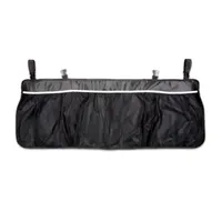 große Filz Kofferraum Tasche Werkzeugtasche schwarz mit Klett 48 x