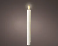LED sviečka, 24,5 cm, biela, KSD