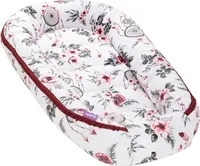 JUKKI® Baby Nestchen 100x55cm bis zu 9 Monaten BAUMWOLLE [Summer Dream] Babybett Reisebett Kokon Babynest Kuschelnest Nest