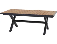 Siena Garden Sincro Ausziehtisch 200(260)x100cm Teak