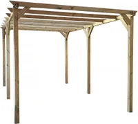Carport aus Holz "Solar II" 3 x 5 x 2,4 m