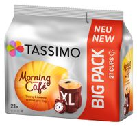 Tassimo Morning Café Big Pack | 21 XL, Kaffeekapseln