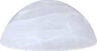 Lampenglas weiß Ø 255mm Alabaster Glas E27 Ersatzglas Leuchtenglas