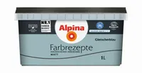 Alpina Farbrezepte Gletscherblau matt 1 Liter