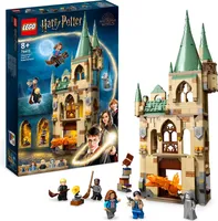 LEGO 76413 Harry Potter Hogwarts: Raum der Wünsche, Schloss-Spielzeug mit verwandlungsfähiger Feuerschlangen-Figur, Modular Building der Heiligtümer des Todes