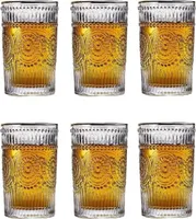 6 ks. Retro vintage sada sklenic na koňak a whisky 400 ml