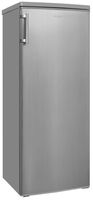 Exquisit Kühlschrank KS325-V-H-040E inoxlook | Standgerät | 240 l Volumen | Inoxlook