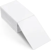 Fanfold verzendetiketten 102 mm x 150 mm - 500 labels
