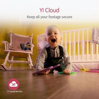 YI Home Camera 1080p Wireless IP Überwachungskamera, Smart Home Kamera mit Nachtsicht, Bewegungsmelder, 2-Way Audio, Haus Monitor Baby Monitor Pet Monitor, App für Smartphone/PC, YI Cloud Service