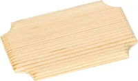 Holzwandplatte zum Dekorieren 16 x 10 cm