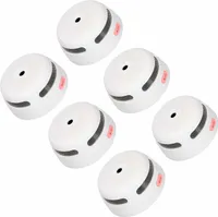 X-Sense XS01 Rauchmelder - 6 Rauchwarnmelder - 10-Jahres-Batterie - Kompaktes Design - Entspricht der europäischen Norm - Feueralarm - Rauchdetektor