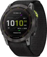 Garmin Smartwatch Enduro 2 Solar Sapphire CarbonGrey DLC Titanium/Black UltraFit (010-02754-01)