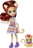 Mattel, Enchantimals City Tails Tarla Tabby & Cuddler, Bunt