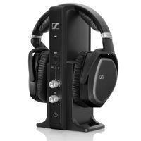Sennheiser RS 195-U  Funk-Kopfhörer Sprachverständlichkeitsfunktion, Kabelgebunden, schwarz, Refurbished