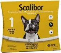Antiparasitenhalsband für mittelgroße Hunde - 48 cm