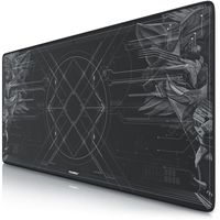 Titanwolf Gaming Mauspad XXL, glattes Stoffgewebe, Speed Mousepad 900 x 400mm große Fläche, HUD Motiv