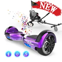 iScooter Hoverboard mit Sitz - Hoverkart Set 6,5 Zoll Hoverboards Kinder,  Hoverboards mit Bluetooth und LED-Farblichträder, Go-Kart Hoverboard mit  Sitz komplett Set, Geschenk für Junge und Mädchen : : Sport &  Freizeit