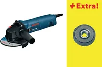 Bosch GWS 1100 + SDS Profi-Elektro-Winkelschleifer, 1100 Watt, Auslaufbremse, Blockierschutz
