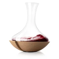 Vacu Vin Dekantierkaraffe Wirbelnde Karaffe - Kristallglas - 1 Liter