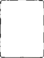 Kleber Display Klebestreifen Klebeband Klebefolie für Apple iPad Pro 12.9 3rd