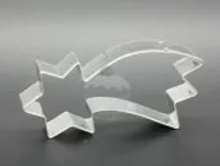 Ausstechformen/Ausstecher - Kometen  Felcman Material:: Metal, Farbe:: Silber, Geschirrspülmaschine:: Nein