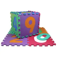 Lernspielzeug Spielmatte Schaumstoff Puzzle Zahlen 0-9 Puzzlematte