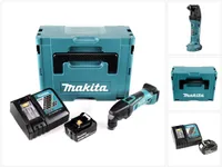 Makita DTM 50 RF1J 18V Li-Ion Akku Multifunktionswerkzeug im Makpac + 1x 3,0 Ah Akku + 1x Ladegerät