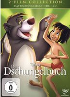 Kniha džunglí 1&amp;2 (DVD) Disney Classics Double Pack, Slipcase, 2Disc - Disney BGG0037204 - (DVD Video / Animovaný film)