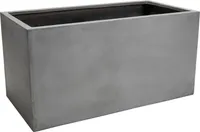 VIVANNO Pflanztrog Fiberglas MAXI Kasten, Grau Beton-Design - 80x40x40 cm