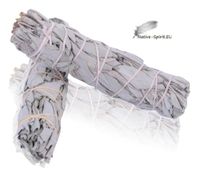 Das Original Native Spirit Doppelpack: 2x Kalifornischer Weißer Salbei Smudge Sticks - 4 inch  10-12cm - Salvia apiana - Räucherbündel ökologisch mit Sorgfalt geerntet