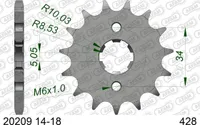 DC AFAM Ritzel 428 - 14Z 20209-14