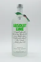 Absolut Vodka Lime, Wodka mit Limettengeschmack, Schnaps, Spirituose, Alkohol, Flasche, 40 %, 1 L, 70403900